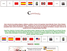 Tablet Screenshot of cartelandia.com